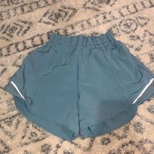 Light blue Lululemon shorts size 4
